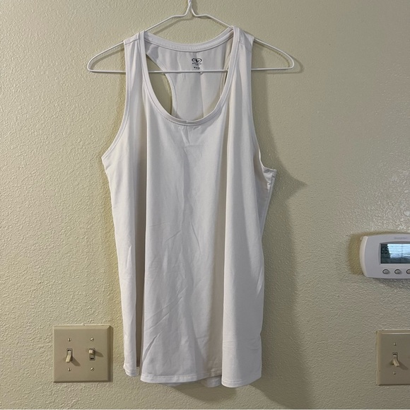 Athletic Works Women's Athletic Tank Top White Size Medium - Picture 2 of 7